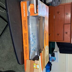 Fiskars Orange and Silver Paper Trimmer